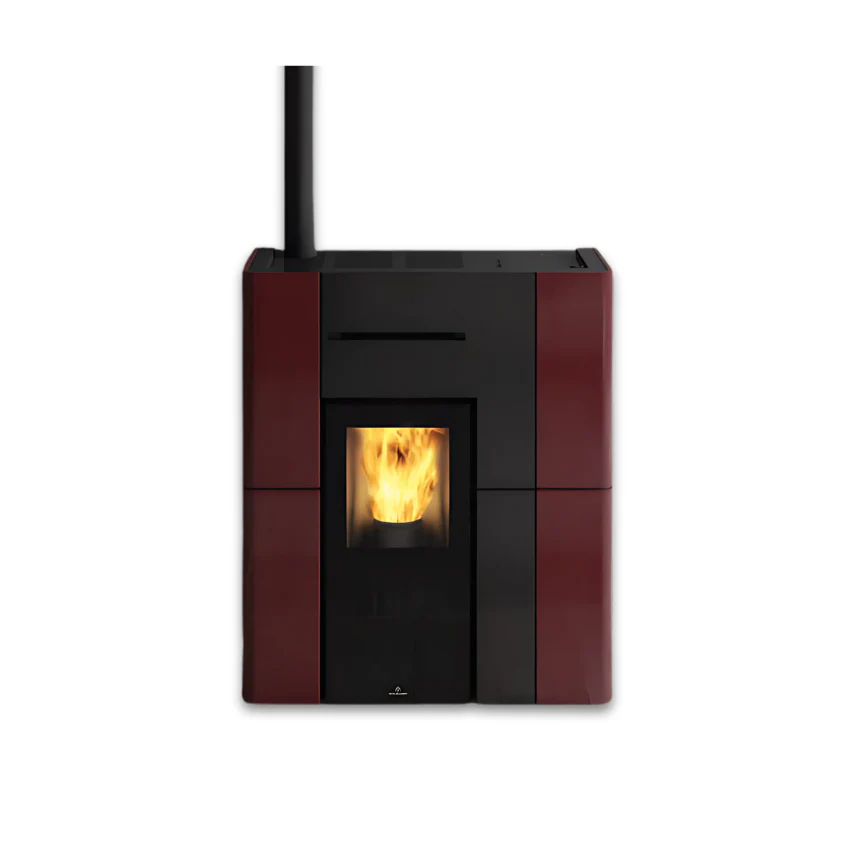 Termostufa a Pellet EdilKamin Modello Blade H 15 Evo Da 15 Kw - Vari Colori - immagine 2
